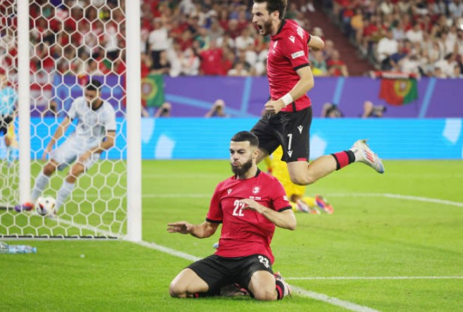 Thắng Bồ Đào Nha, Georgia làm nên lịch sử EURO-Mk thể thao(MK Sports )